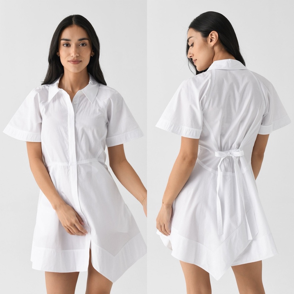 ALC Julie Cotton Mini Shirtdress